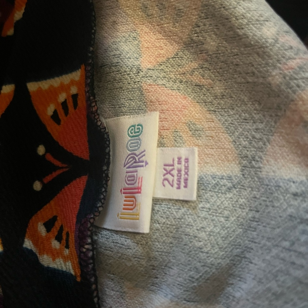 Colorful Butterfly Patterned Fabric - Picture 2 of 3